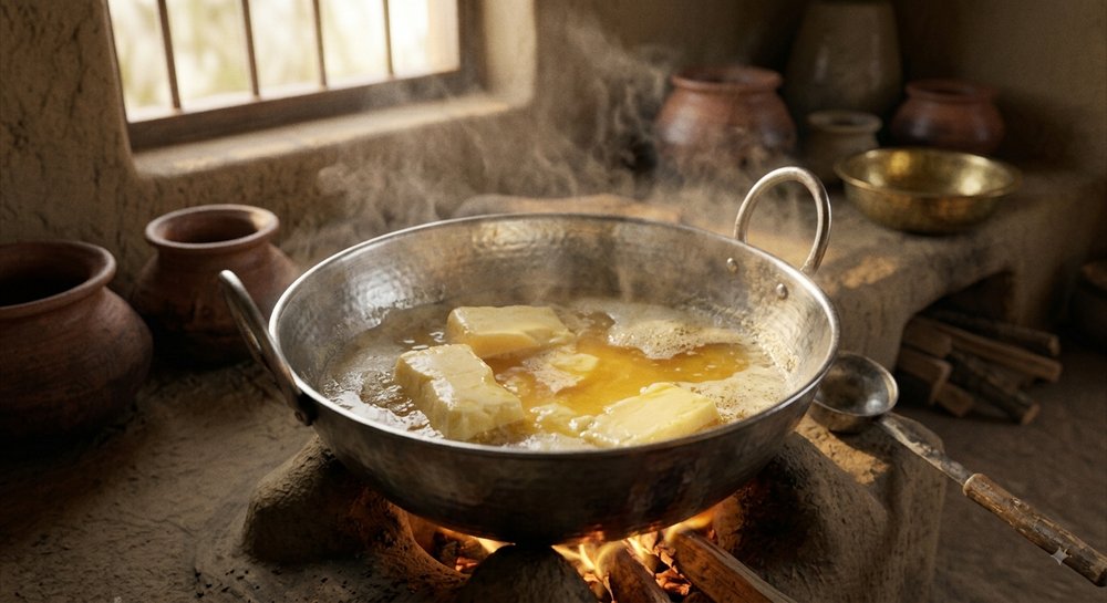 Ghee preparation