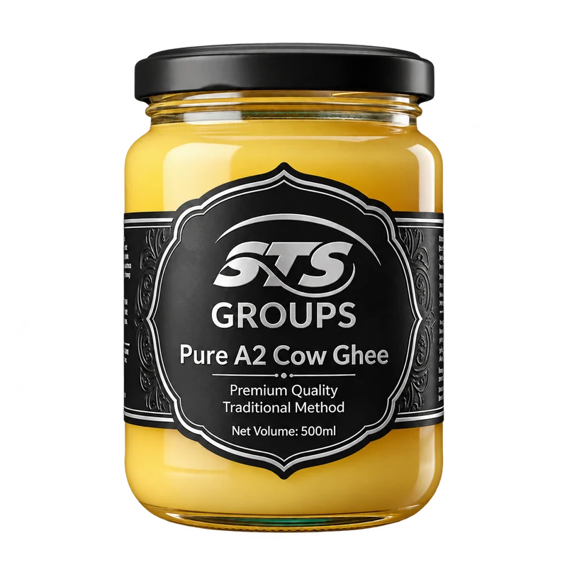 Traditional Bilona Cow Ghee (A2) bottle